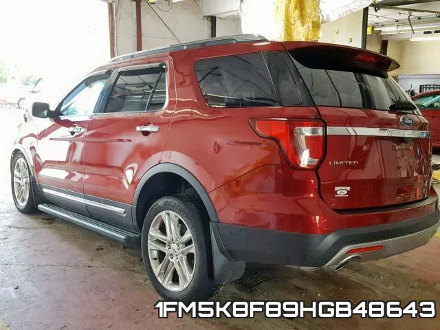 1FM5K8F89HGB48643 фото 4