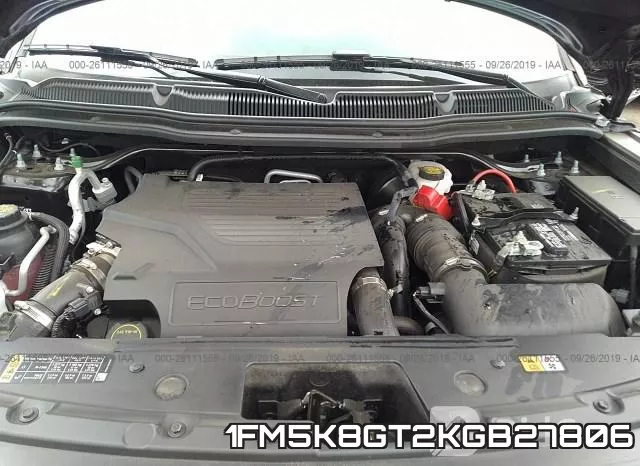 1FM5K8GT2KGB27806 фото 2