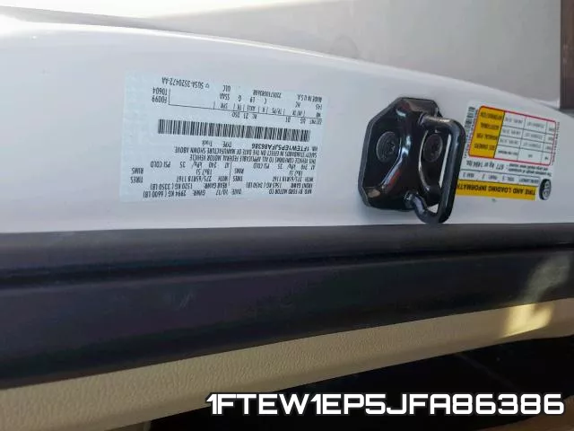 1FTEW1EP5JFA86386 фото 2