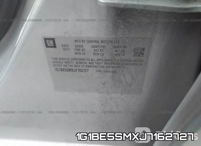 1G1BE5SMXJ7162727 фото 10