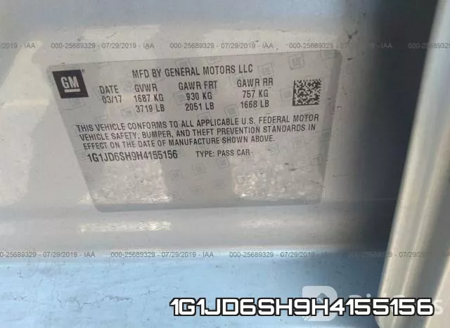 1G1JD6SH9H4155156 фото 10