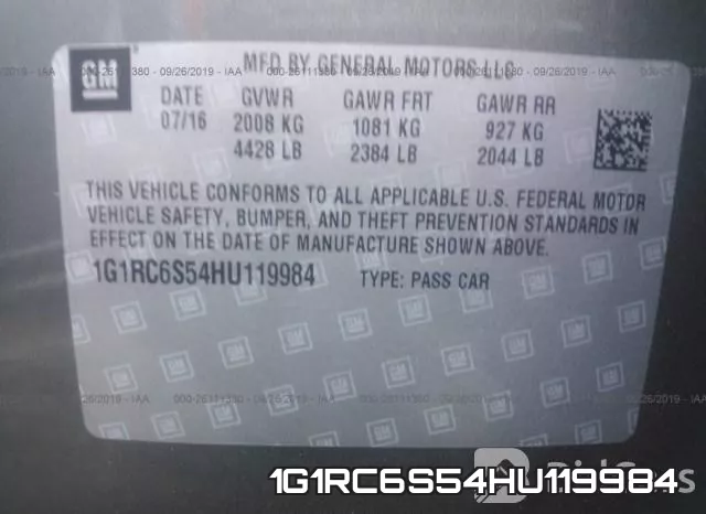 1G1RC6S54HU119984 фото 10