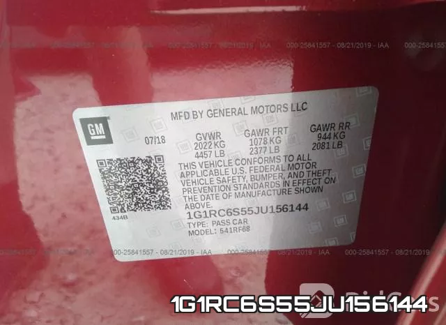 1G1RC6S55JU156144 фото 10