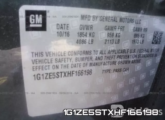 1G1ZE5STXHF166198 фото 10