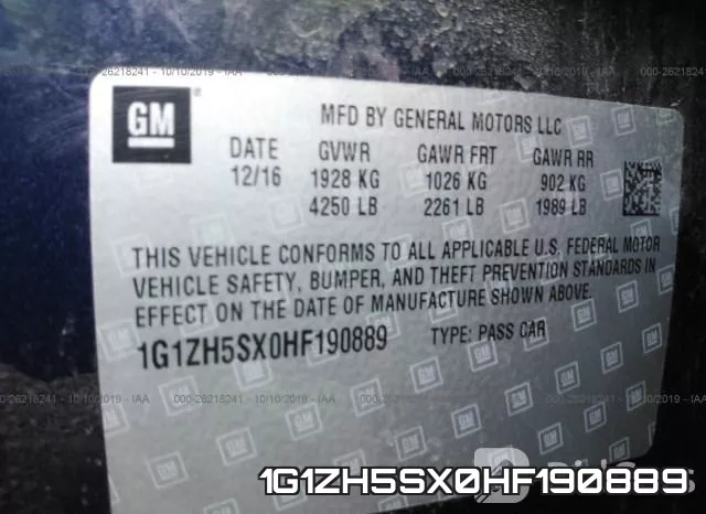 1G1ZH5SX0HF190889 фото 10