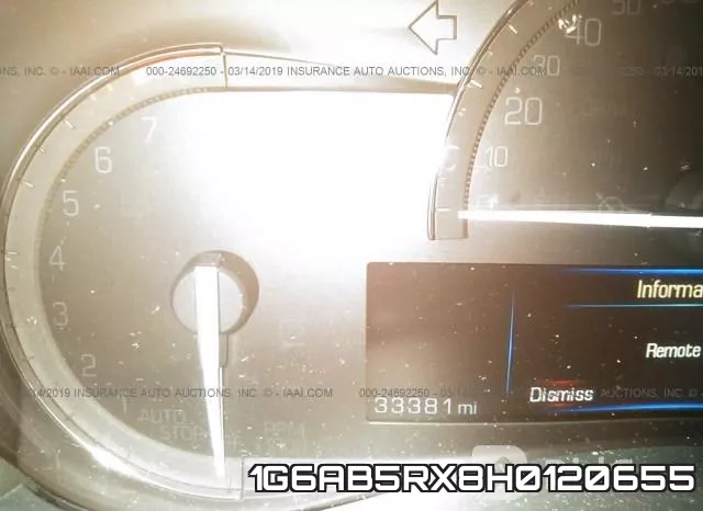 1G6AB5RX8H0120655 фото 8
