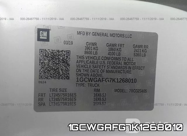 1GCWGAFG7K1268010 фото 10