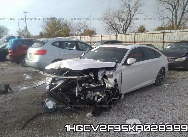 1HGCV2F35KA028399 фото 3