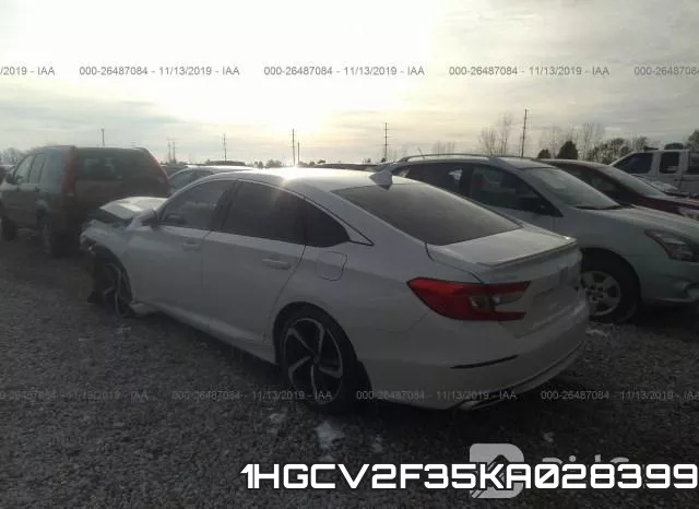 1HGCV2F35KA028399 фото 4