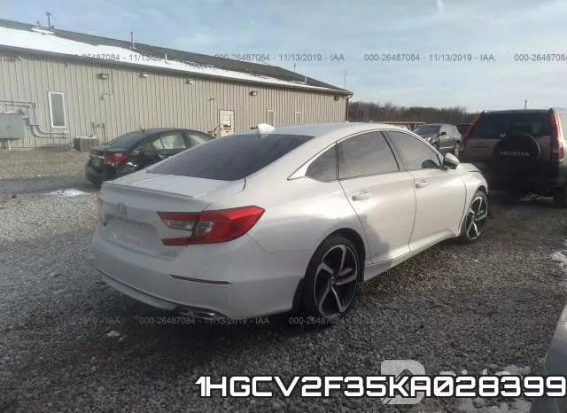1HGCV2F35KA028399 фото 5