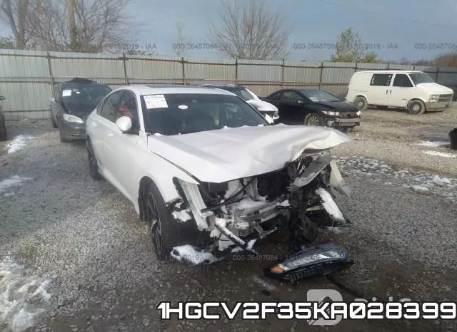 1HGCV2F35KA028399 фото 7