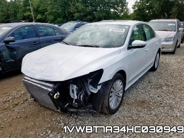 1VWBT7A34HC030949 фото 3