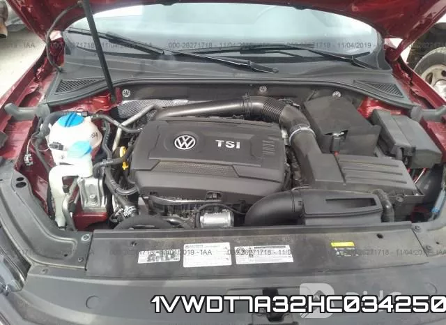 1VWDT7A32HC034250 фото 2