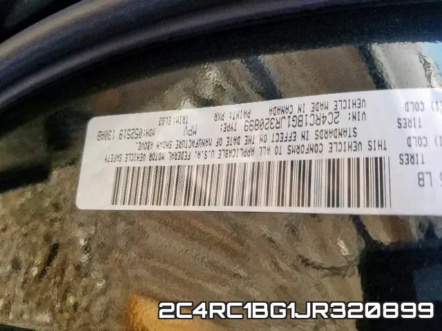 2C4RC1BG1JR320899 фото 2