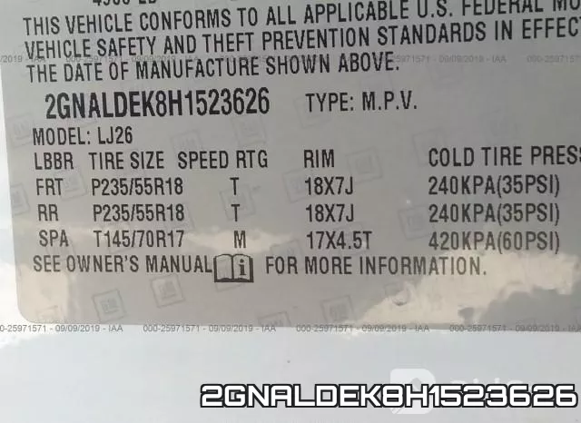 2GNALDEK8H1523626 фото 9