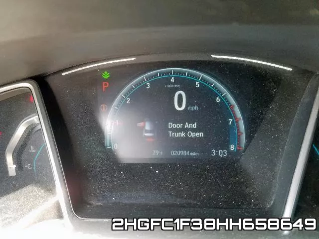 2HGFC1F38HH658649 фото 9