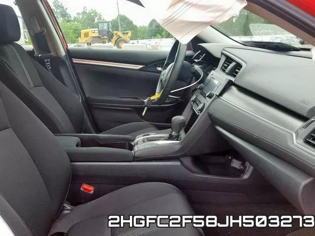 2HGFC2F58JH503273 фото 6