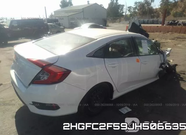 2HGFC2F59JH506635 фото 5