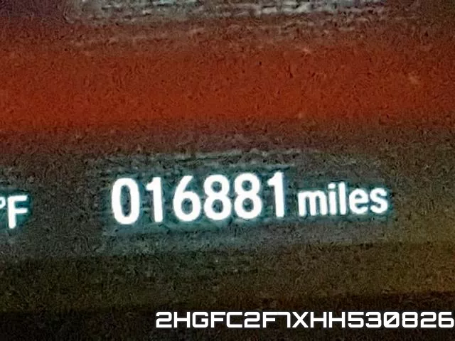 2HGFC2F7XHH530826 фото 9