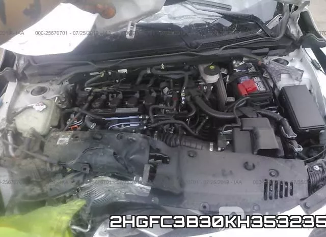 2HGFC3B30KH353235 фото 2