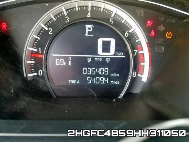 2HGFC4B59HH311050 фото 9