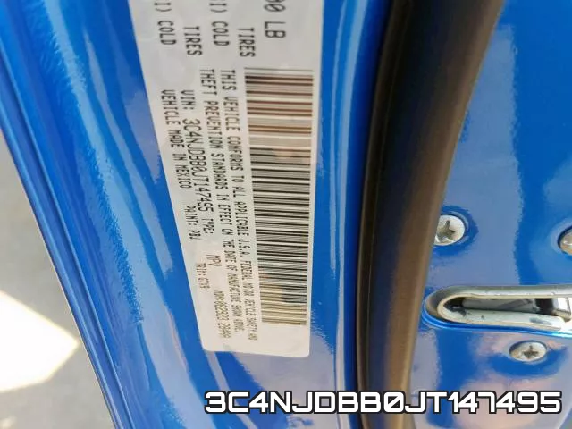 3C4NJDBB0JT147495 фото 2