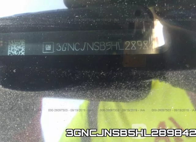 3GNCJNSB5HL289842 фото 9