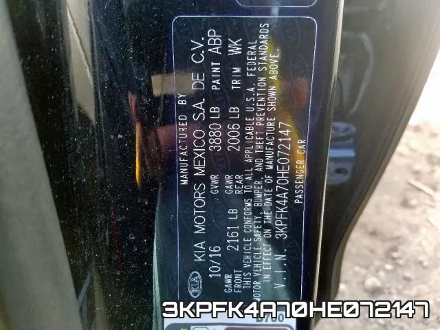 3KPFK4A70HE072147 фото 2