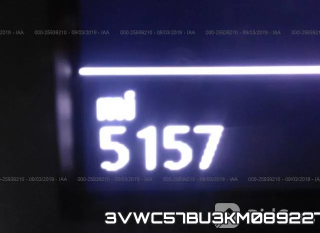 3VWC57BU3KM089227 фото 8