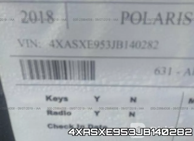 4XASXE953JB140282 фото 2
