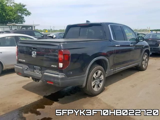 5FPYK3F70HB022720 фото 4
