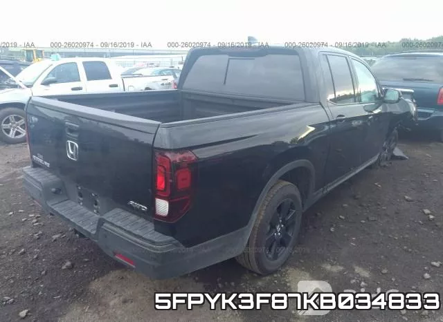 5FPYK3F87KB034833 фото 5
