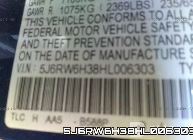 5J6RW6H38HL006303 фото 10