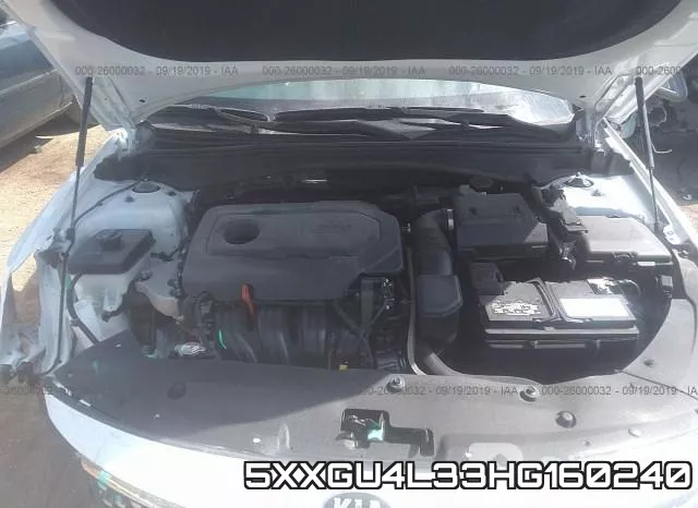 5XXGU4L33HG160240 фото 2