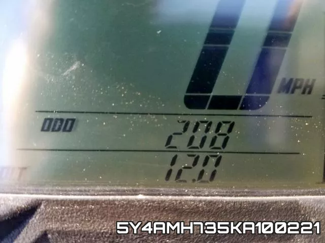 5Y4AMH735KA100221 фото 9
