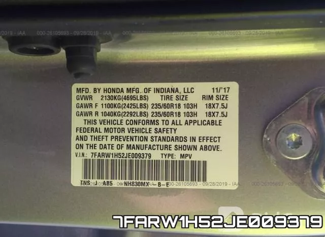 7FARW1H52JE009379 фото 10