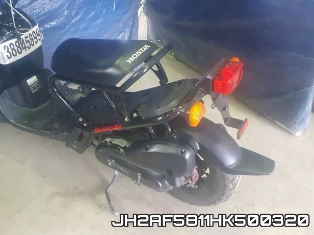 JH2AF5811HK500320 фото 2