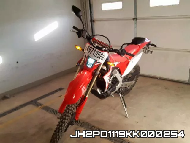 JH2PD1119KK000254 фото 2