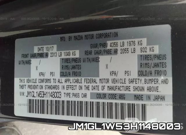 JM1GL1W53H1148003 фото 10