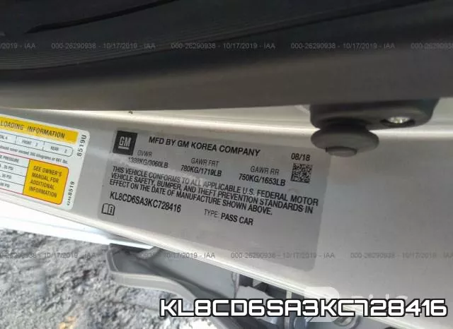 KL8CD6SA3KC728416 фото 10