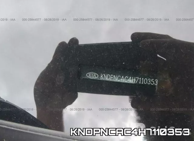 KNDPNCAC4H7110353 фото 9