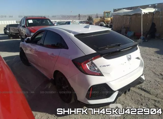 SHHFK7H45KU422904 фото 4