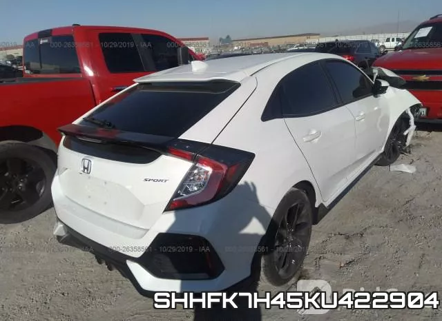 SHHFK7H45KU422904 фото 5