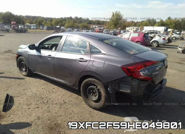 19XFC2F59HE049801 фото 4