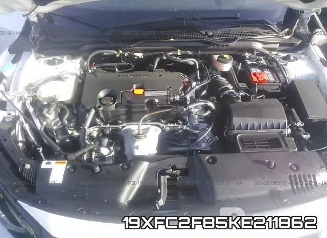 19XFC2F85KE211862 фото 2