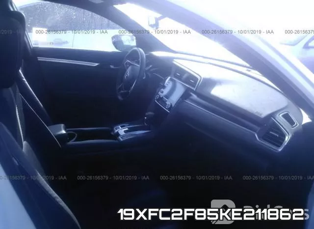 19XFC2F85KE211862 фото 6