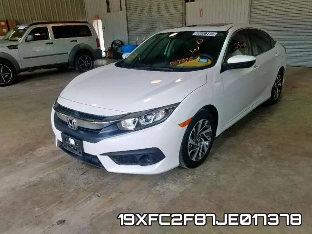 19XFC2F87JE017378 фото 3