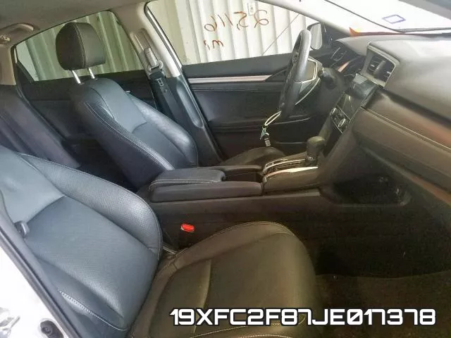 19XFC2F87JE017378 фото 6