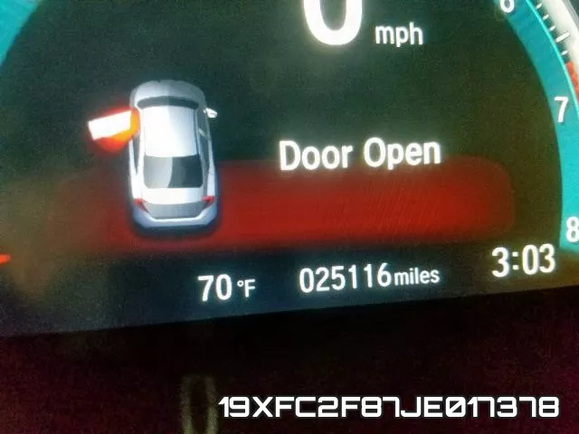 19XFC2F87JE017378 фото 9