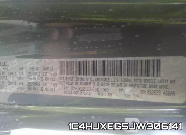 1C4HJXEG5JW306141 фото 10